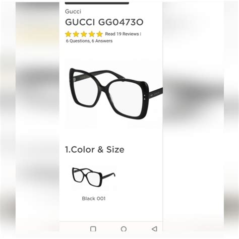 gucci gg04730|Gucci GG04730 Women's Black Frame Demo Lens Butterfly .